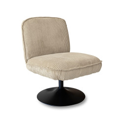 FAUTEUIL PIVOTANT VELOUR...