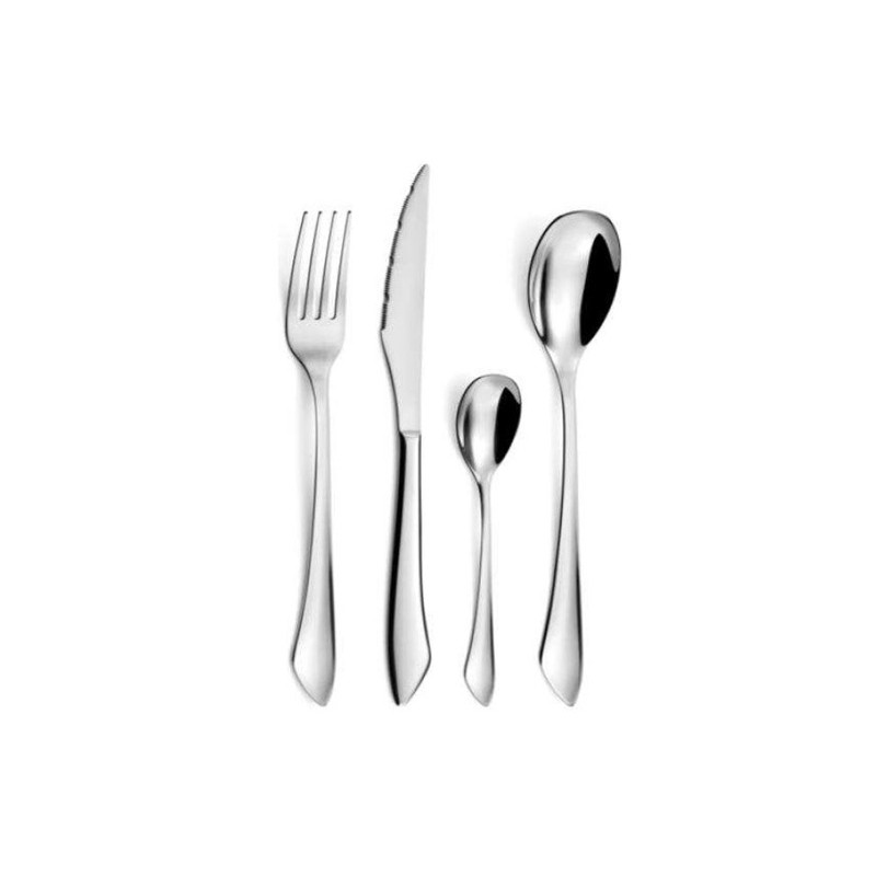 COUTEAU TABLE CRANTE INSTINCT 22,2CM EN INOX