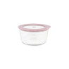 BOITE HERMÉTIQUE RONDE PRESSBOX 250ML EN VERRE BOROSILICATE LAVANDE