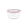 BOITE HERMÉTIQUE RONDE PRESSBOX 470ML EN VERRE BOROSILICATE LAVANDE