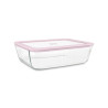 BOITE HERMÉTIQUE 1550ML RECTANGULAIRE PRESSBOX EN VERRE LAVANDE