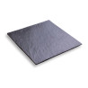 ASSIETTE CARRÉE ARDOISE NATURELLE 30X30CM