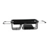 EGOUTTOIR EXTENSIBLE 34.5-48CM EN POLYPROPYLÈNE ET INOX