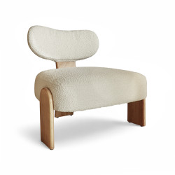 FAUTEUIL TISSU BOUCLETTE...