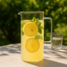 PICHET EN VERRE BOROSILICATE AVEC ANSE 1L
