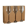 LOT DE 3 VERRES À PIED NOA 33CL EN VERRE TRANSPARENT