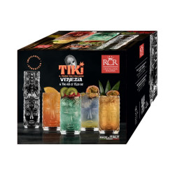 BOITE DE 4 CHOPES TIKI VENEZIA 45CL