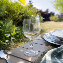 LOT DE 3 VERRES À PIED...