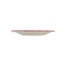 ASSIETTE À DESSERT FAUSTINE 21CM EN GRÈS ROSE