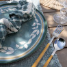 ASSIETTE DESSERT CAPRIA 21CM EN FAIENCE VERT
