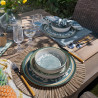 COUPELLE CAPRIA 16CM EN FAIENCE VERT