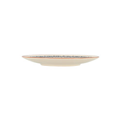 ASSIETTE DESSERT AMATXI 20CM EN FAIENCE BLANC