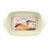 PLAT À FOUR OCTAVE RECTANGLE 27X16.5CM 1.1L EN GRÈS BEIGE