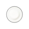 ASSIETTE PÂTES MODEST NOIR 25CM 42CL