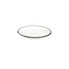 SOUS TASSE CAFE MODEST BLACK 12CM PORCELAINE