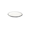 SOUS TASSE EXPRESSO MODEST BLACK 12CM PORCELAINE