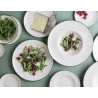 ASSIETTE PLATE MODEST GREEN LONA 21CM PORCELAINE