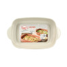 PLAT À FOUR OCTAVE RECTANGLE 33X20CM 2.2L EN GRÈS BEIGE