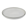 ASSIETTE PLATE MODEST GREEN 21CM PORCELAINE