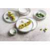 ASSIETTE PLATE MODEST GREEN 21CM PORCELAINE