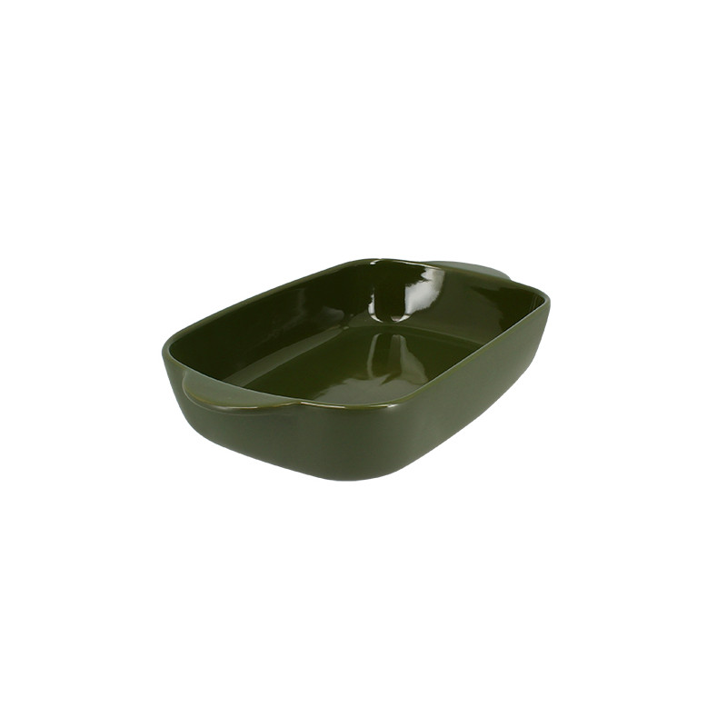 PLAT À FOUR OCTAVE RECTANGLE 33X20CM 2.2L EN GRÈS VERT