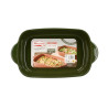 PLAT À FOUR OCTAVE RECTANGLE 33X20CM 2.2L EN GRÈS VERT