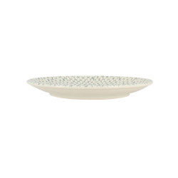 ASSIETTE À DESSERT JASMIN 20CM EN PORCELAINE BLANC