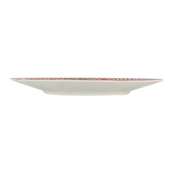 ASSIETTE PLATE PALMERAIE 27CM EN PORCELAINE