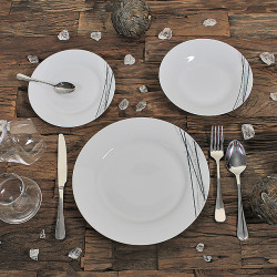 ASSIETTE CREUSE CARBONE...