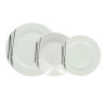 ASSIETTE À DESSERT CARBONE 19CM EN PORCELAINE