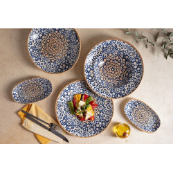 PLAT OVALE ALHAMBRA  MOOVE 31X24CM PORCELAINE
