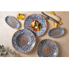 ASSIETTE RECTANGULAIRE ALHAMBRA MOOVE 23X16CM PORCELAINE