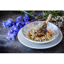 ASSIETTE CREUSE LUCA MOZAIC 23CM