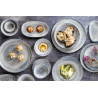 ASSIETTE CREUSE OMNIA BLOOM 23CM PORCELAINE