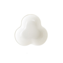 COUPELLE EAST 11.5X10.7CM EN PORCELAINE BLANCHE