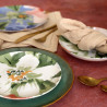 ASSIETTE DESSERT FLORALUX 21CM EN PORCELAINE