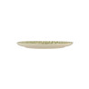 ASSIETTE DESSERT JADE 20CM EN GRÈS BEIGE ET VERT