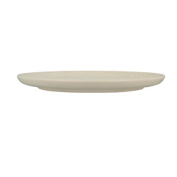 ASSIETTE PLATE DUNE 26CM EN GRÈS CREME