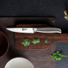 COUTEAU STEAK SENSE 22.7CM TOUT INOX