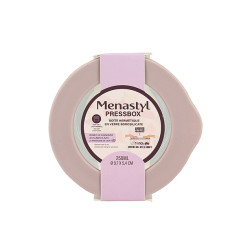 BOITE HERMÉTIQUE RONDE PRESSBOX 250ML EN VERRE BOROSILICATE LAVANDE