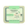 BOITE HERMÉTIQUE RECTANG PRESSBOX 2650ML EN VERRE BOROSILICATE CELADON