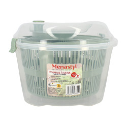 ESSOREUSE À SALADE 24CM EN PLASTIQUE VERT