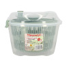 ESSOREUSE À SALADE 24CM EN PLASTIQUE VERT