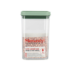 BOITE HERMÉTIQUE 1000ML EN PLASTIQUE AVEC COUVERCLE VERT