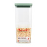 BOITE HERMÉTIQUE 1.5L EN PLASTIQUE AVEC COUVERCLE VERT