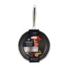 POELE TRINOX REVÊTU 28CM EN ACIER INOXYDABLE