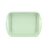 PLAT A FOUR COLORAMA 40X28CM EN ACIER CARBONE CELADON