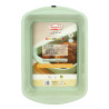 PLAT A FOUR COLORAMA 45X30CM EN ACIER CARBONE CELADON