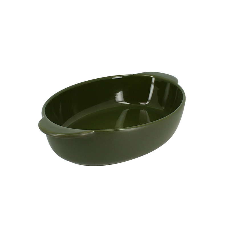 PLAT À FOUR OCTAVE OVALE 27X16.5CM 950ML EN GRÈS VERT