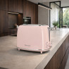 GRILLE PAIN RETRO 2 TRANCHES EN ACIER INOXYDABLE ROSE